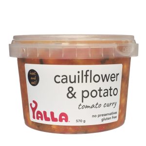 Yalla Cauliflower & Tomato Curry 570g