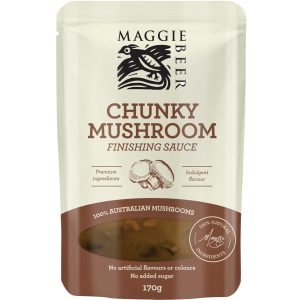 MB Finishing Sauce Chunky Mushroom 170g 6/box