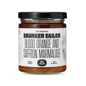 Drunken Sailor Marmalade - Blood Orange & Saffron 290g 6/ctn ** NEW LOWER PRICING **