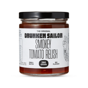 Drunken Sailor Relish - Smokey Tomato 260g 6/ctn ** NEW LOWER PRICING **