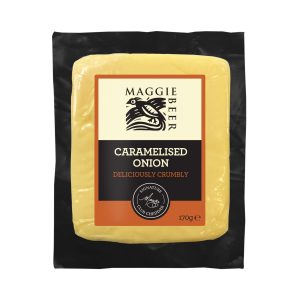 MB Caramelised Onion Club Cheddar Cheese 170g 6/box