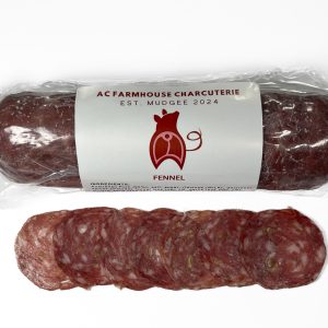 AC Farmhouse Charcuterie - Fennel Salami 250g (sold per unit)
