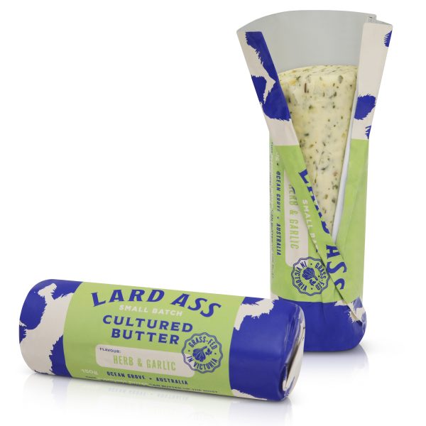 Lard Ass Herb & Garlic Butter 150g/6pk