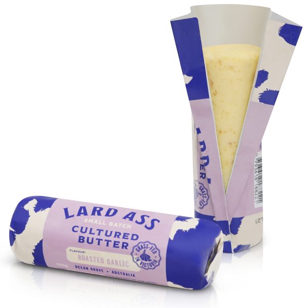 Lard Ass Roasted Garlic Butter 150g/6pk