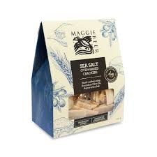 MB Oven Baked Crackers - Sea Salt  130g x 6/ctn