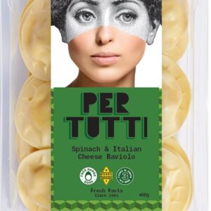 Per Tutti Spinach & Italian Cheese Ravilo 400gx6