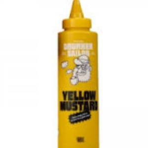 Drunken Sailor Squeezy - Yellow Mustard 400ml 6/ctn