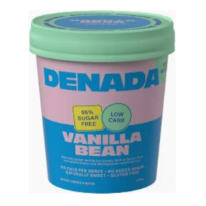 Denada Vanilla Bean Ice-Cream 473ml   6/ctn