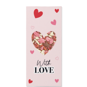 Yummy Cards - Heart With Love 80g ** sold each ** 8/ctn