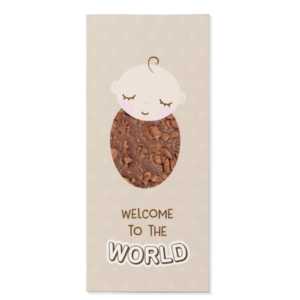 Yummy Cards - Baby Welcome 80g ** sold each ** 8/ctn
