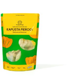PP Pierogi Kapusta - Mushroom & Sauerkraut 500g x 9/ctn
