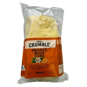 Mr Crumble - Orange Bliss Cake 480G x 6/ctn (sold by unit)