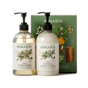 KE Gift Pack Twin - Hand Care 1 (Ros Pepp Hand Wash & Lotion - green box) - sold each