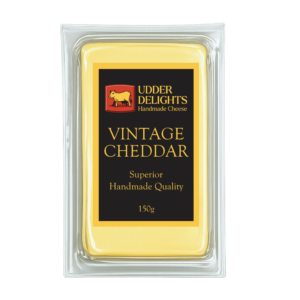 UD Vintage Cheddar 150g x 8/ctn (sold by unit)